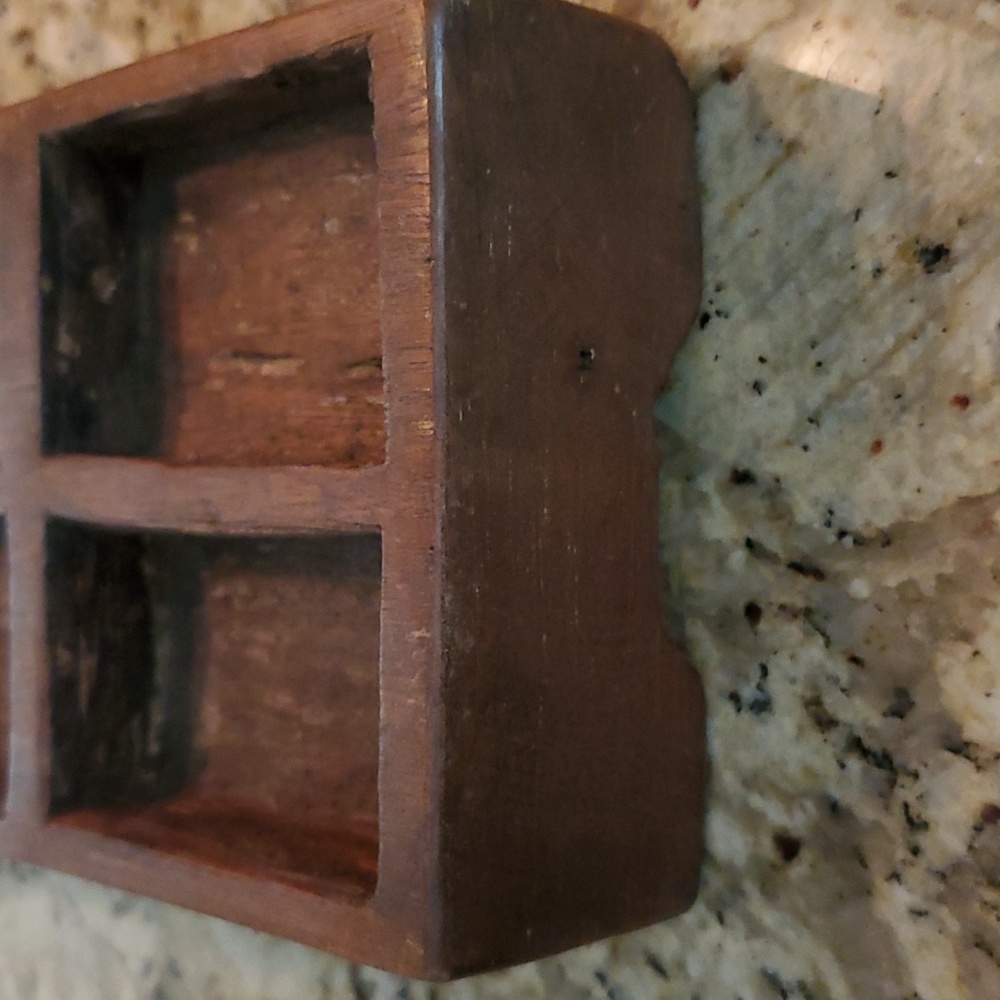 Vtg Handcarved Wooden Balinese Ritual Box/Tray - Picture 4 of 7